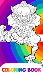 Download pennywise coloring book android on pc
