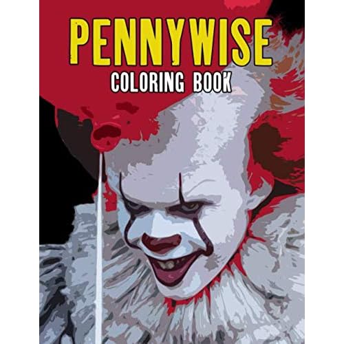 Pennywise coloring book stephen king books with