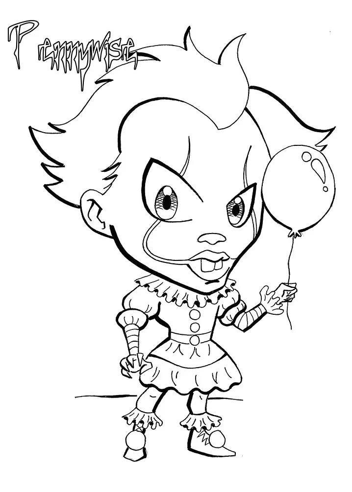 Pennywise malvorlagen