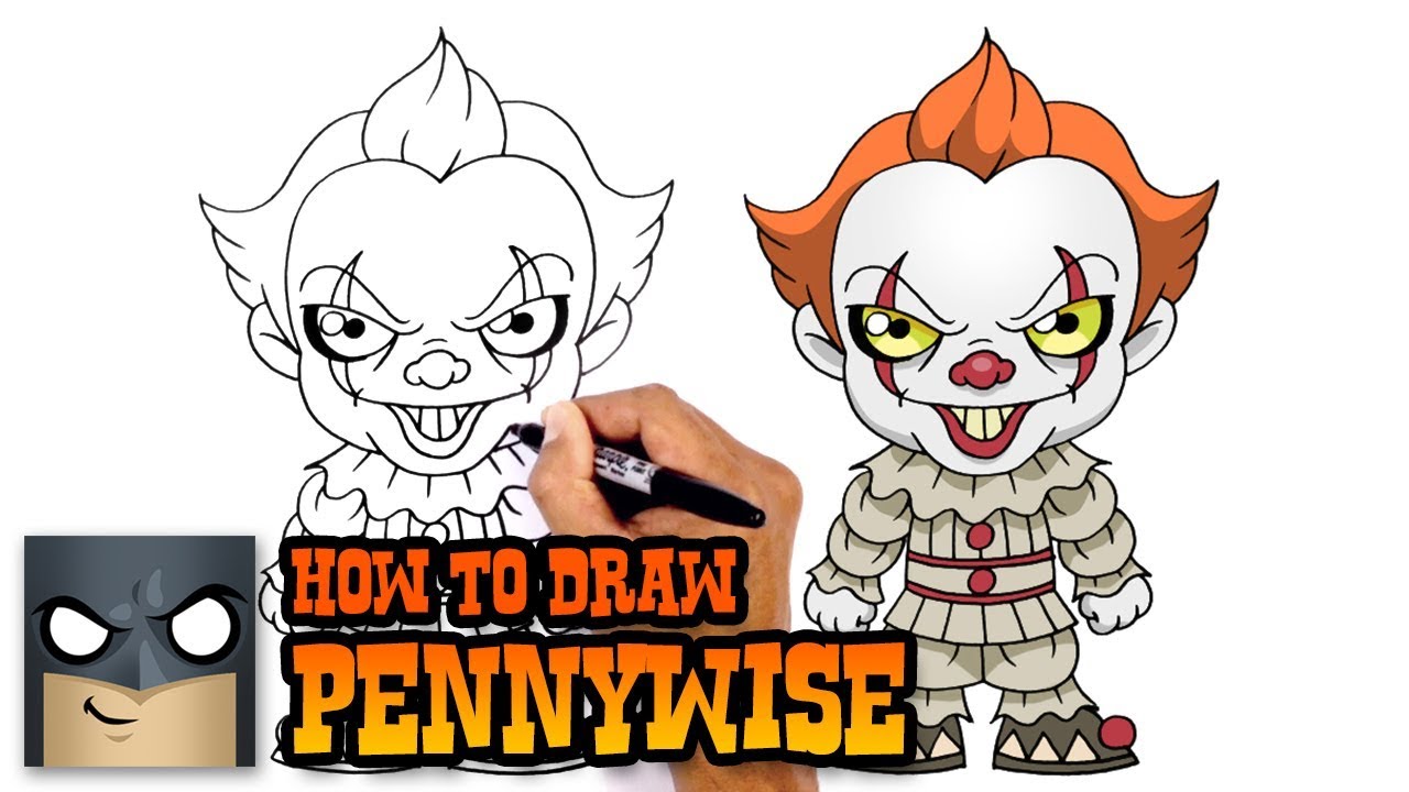 How to draw pennywise it