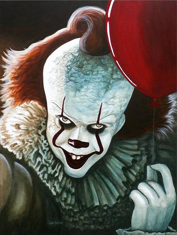 Pennywise art print by al molina