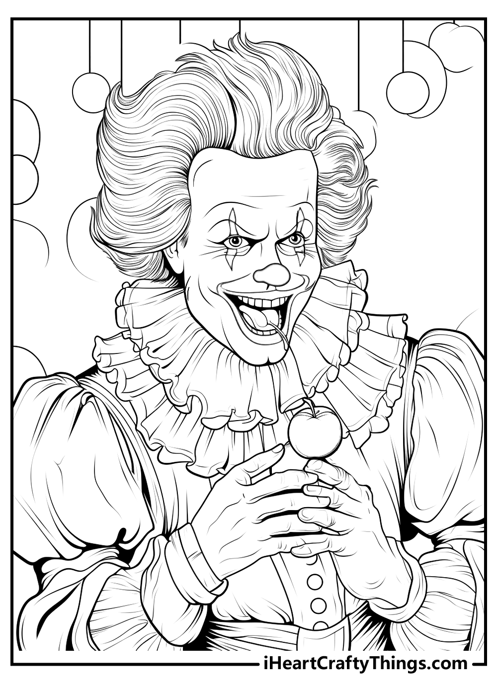 Printable pennywise coloring pages updated