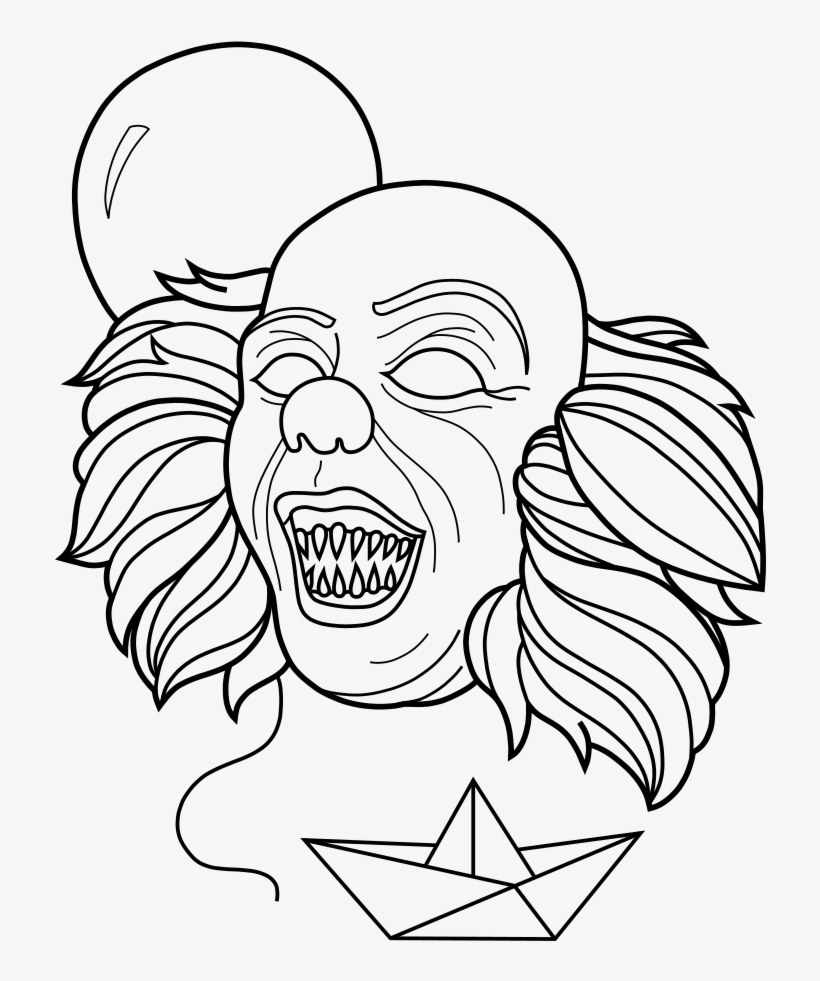 Pennywise coloring pages