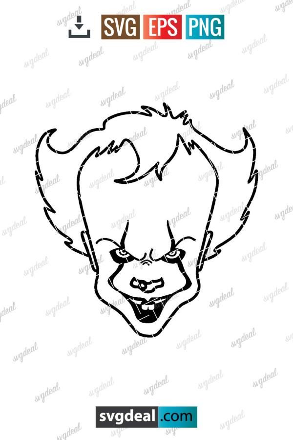 Pennywise svg svg pennywise free svg