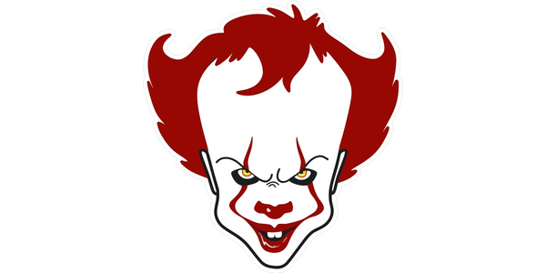 Pennywise it clown decal sticker