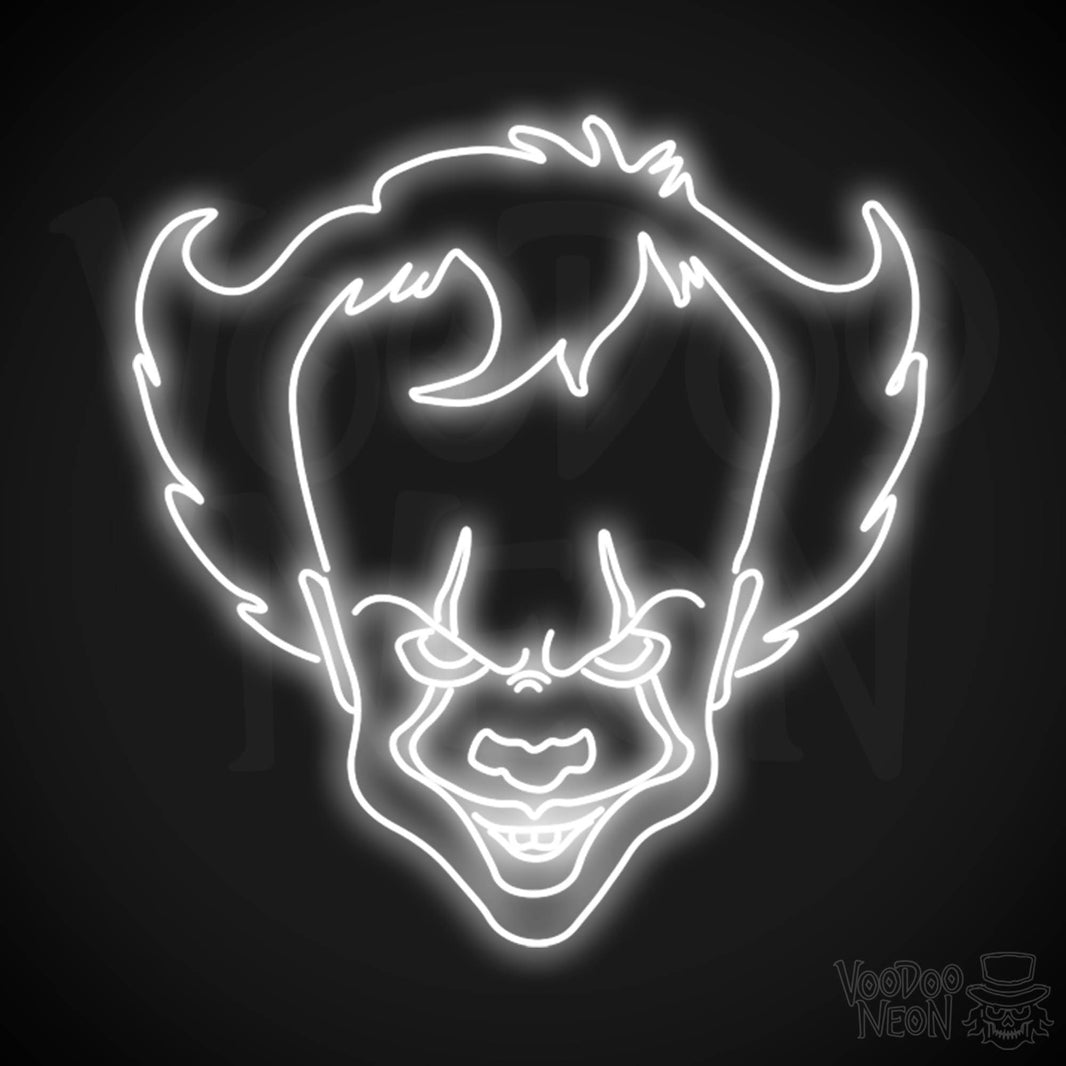 Pennywise neon sign neon pennywise sign voodoo neon