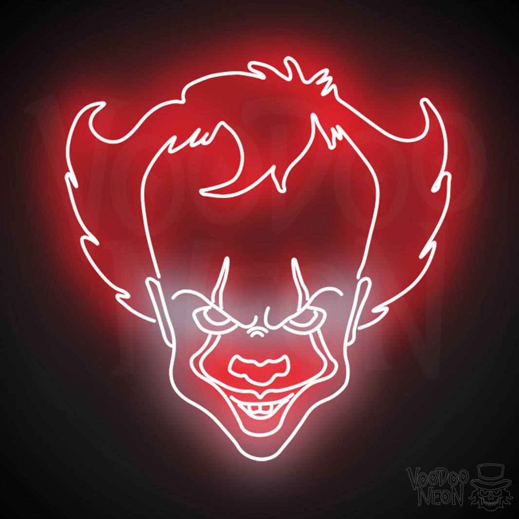 Pennywise neon sign neon pennywise sign voodoo neon