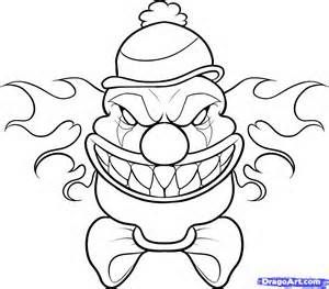 Pennywise the clown coloring pages