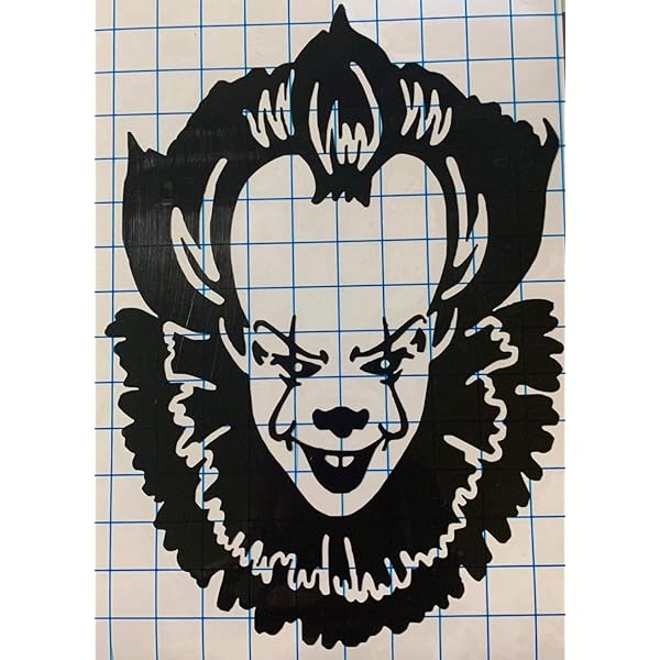 Pennywise decal handmade products