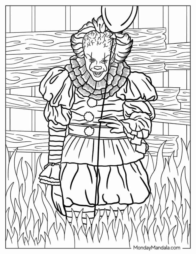 Halloween coloring pages free pdf printables
