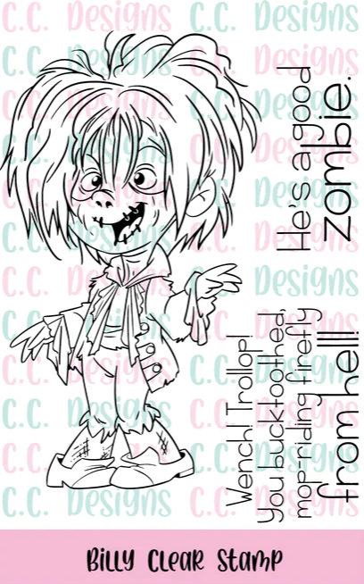 Cc designs billy clear stamp set ccd