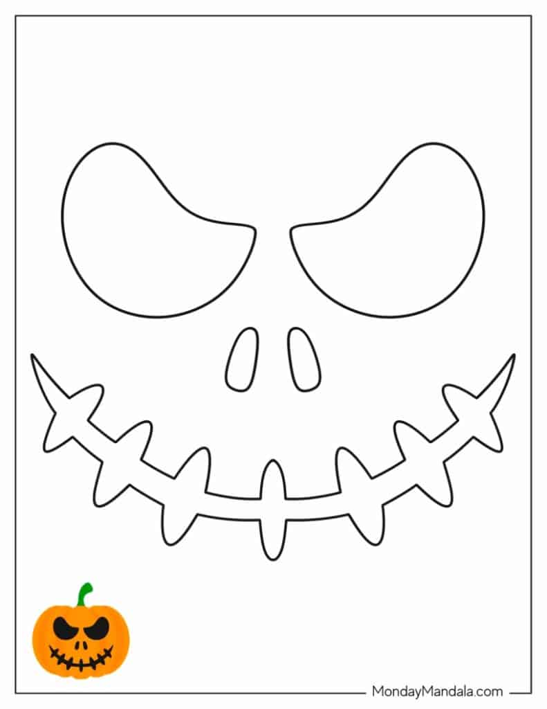 Pumpkin carving stencils free pdf printables