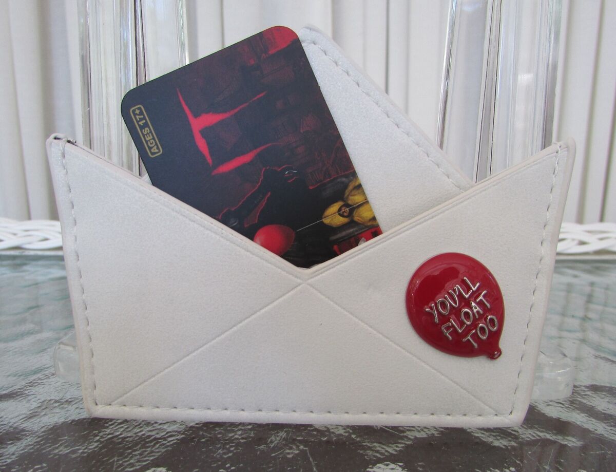 Stephen king it ss georgie boat crossbody card holder bioworld pennywise nwt