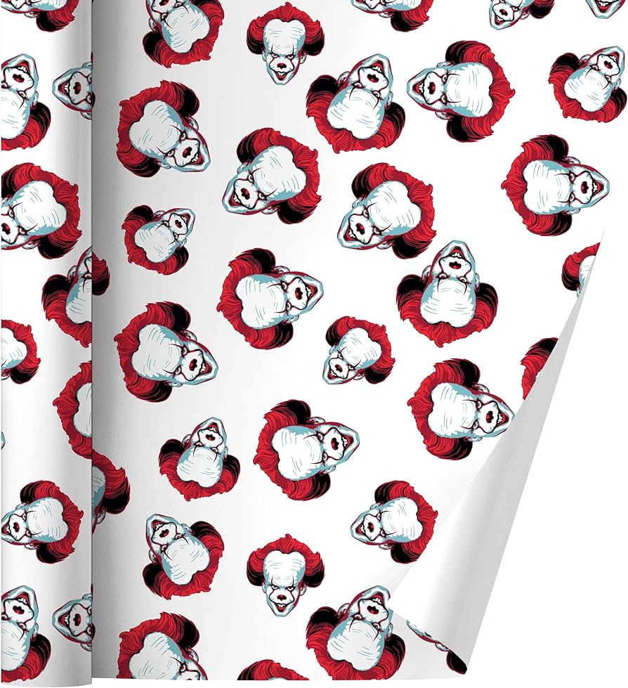 Graphics more it pennywise e home gift wrap wrapping paper rolls health household