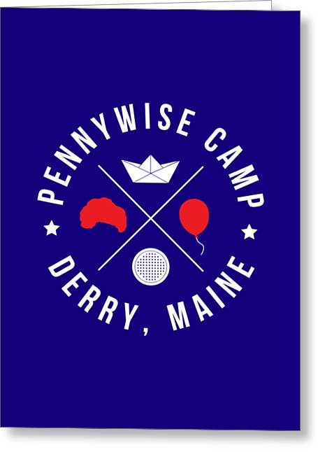 Pennywise greeting cards for sale