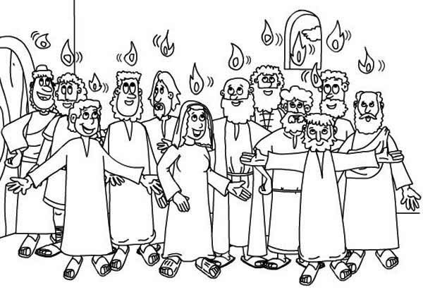 White sunday in pentecost coloring page color luna sunday school coloring pages day of pentecost pentecost