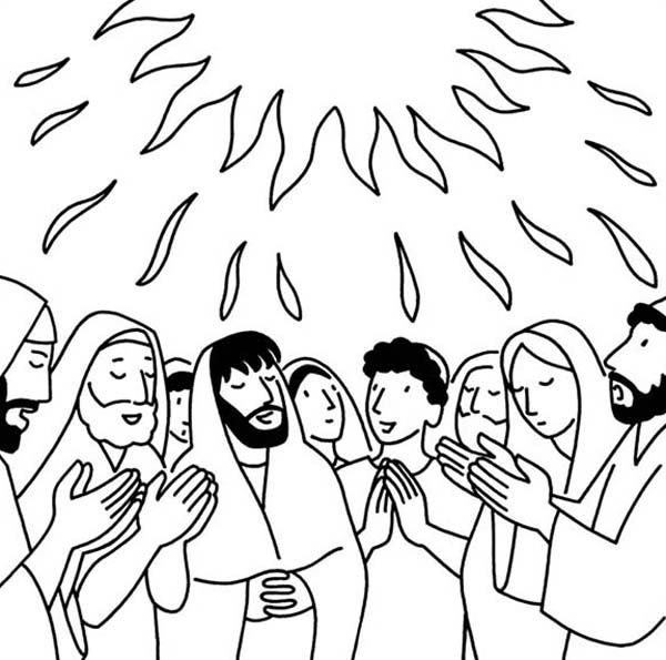 Pentecost memorates god giving the ten mandments at mount sinai coloring page color luna sunday school coloring pages bible coloring pages pentecost