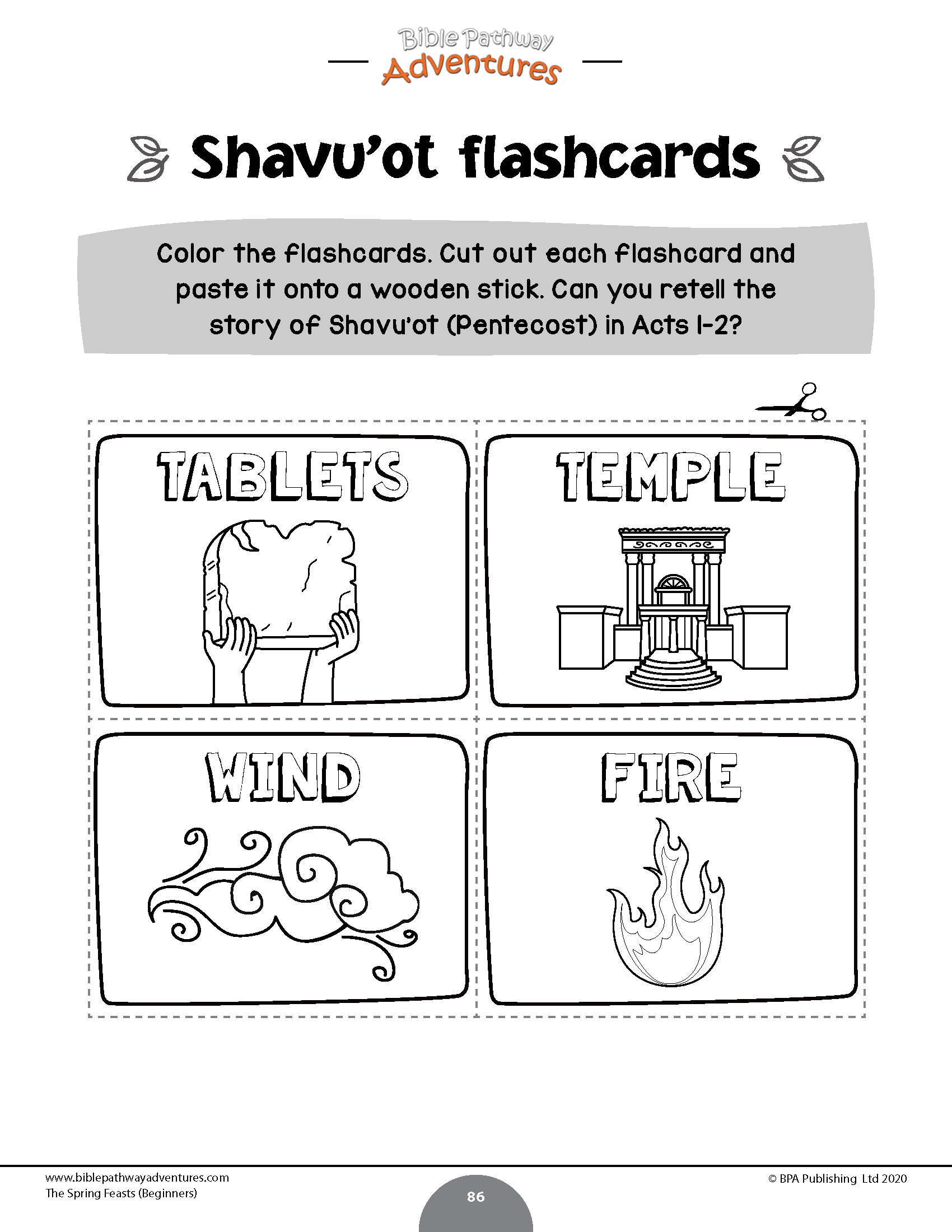 The spring feasts activity book for beginners pdf â bible pathway adventures