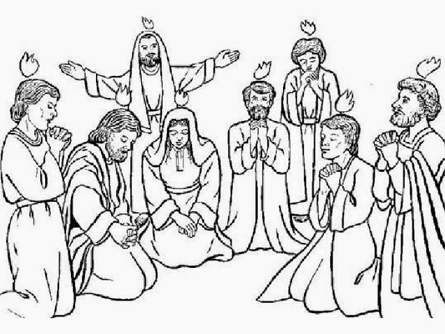 Imãgenes de pentecostãs para colorear pentecostãs pãginas para colorear escuela dominical