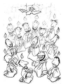 Sgblogosfera amigos de jãºs pentecostãs para colorear sunday school coloring pag pentecost bible coloring pag
