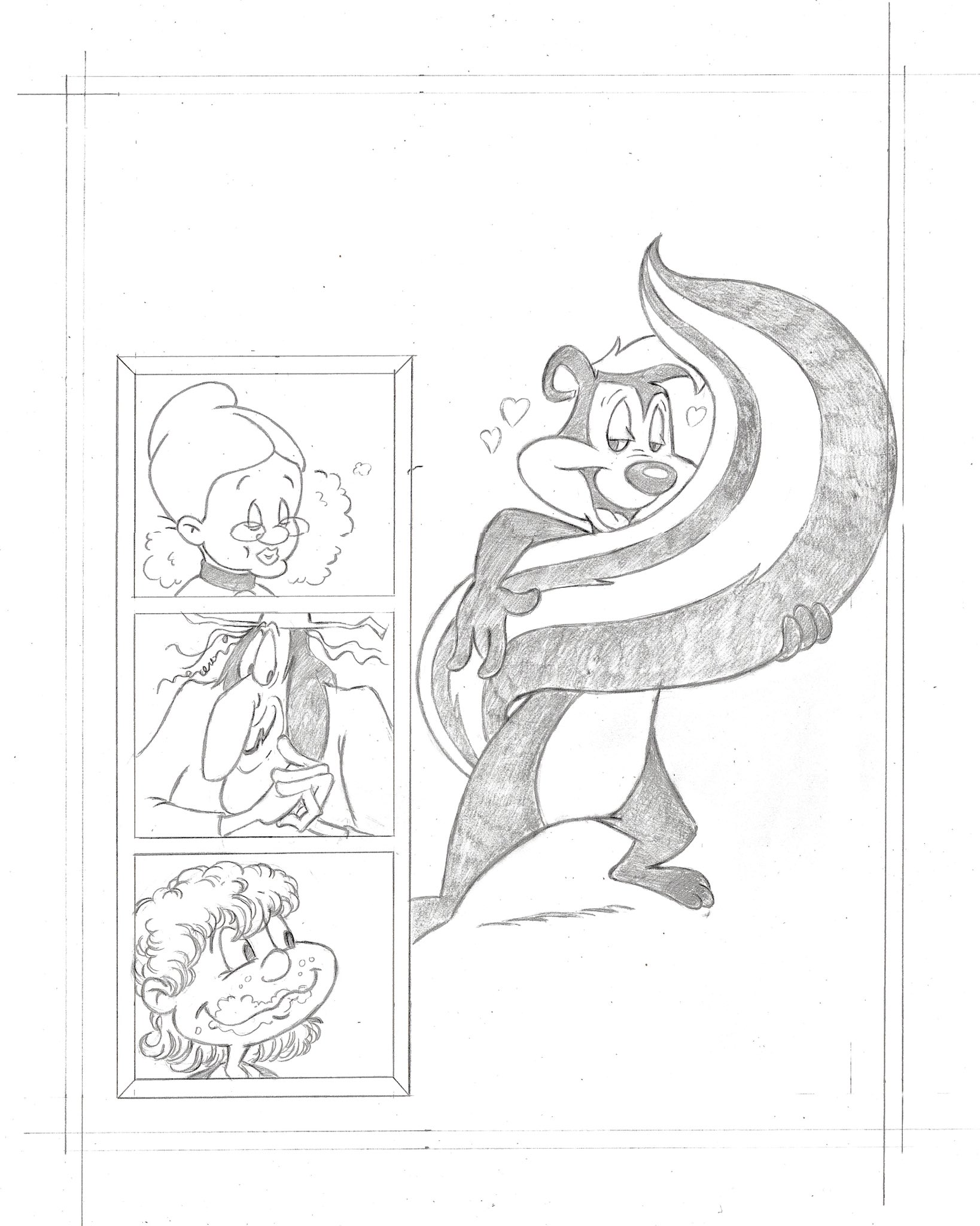 Dave windett fbpe on x original pencil art