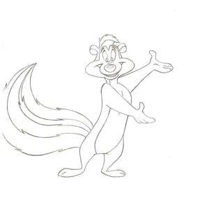 Pepe le pew drawings