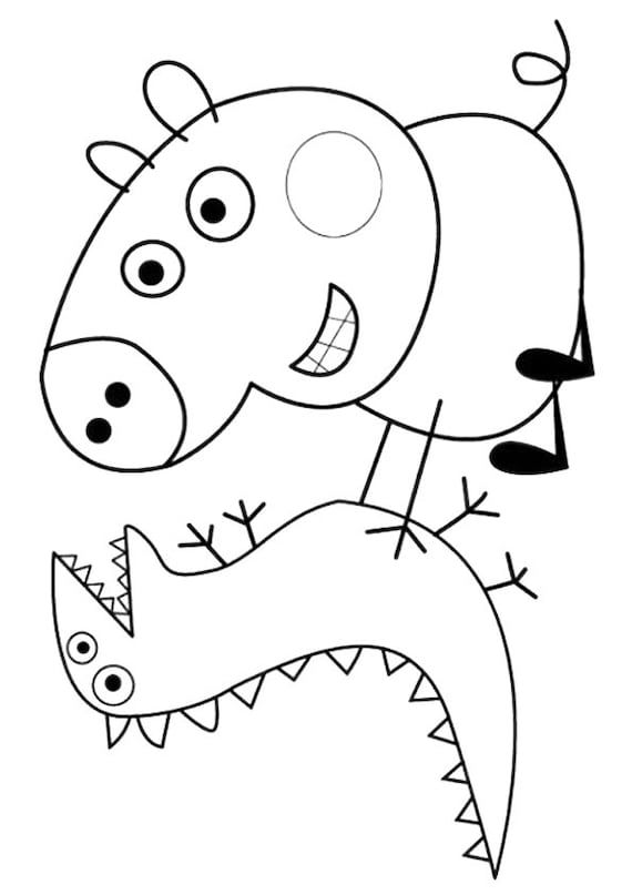 Peppa pig coloring pages