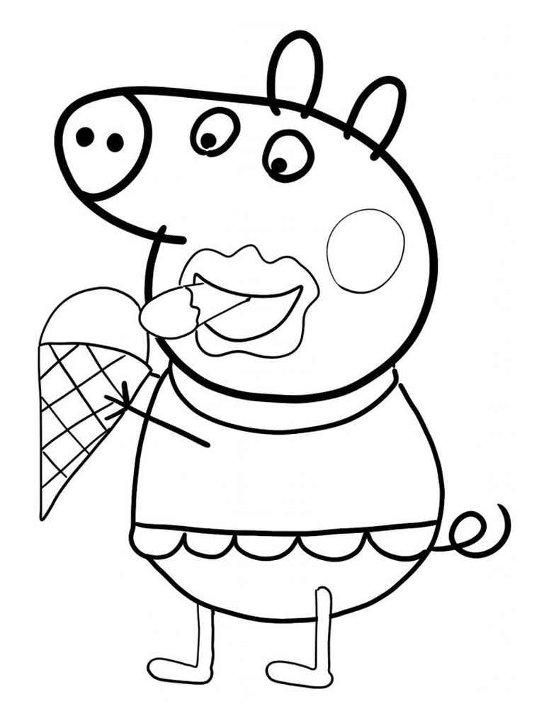 Desenhos para colorir peppa pig opueufes para imprimir desenho da peppa para imprimir