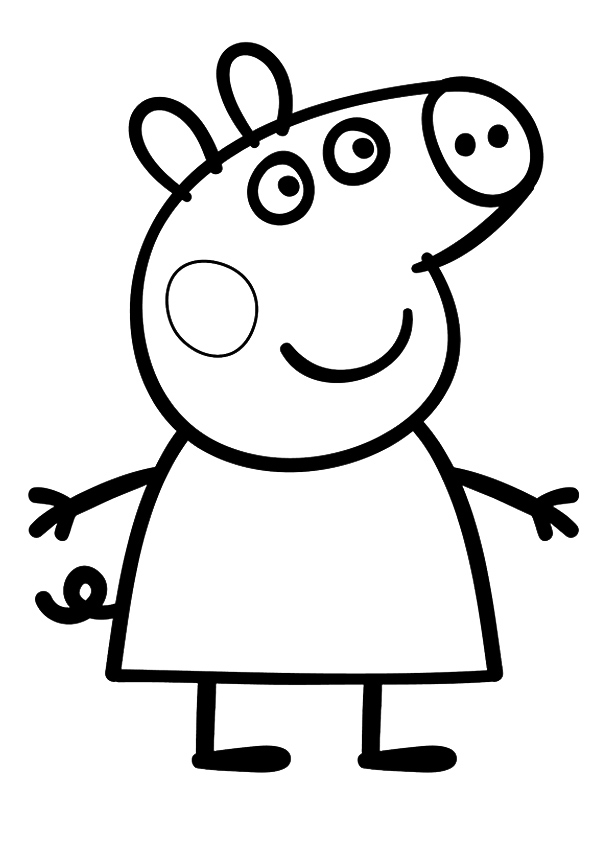 Peppa para colorir e pintar o peppa pig coloring pages peppa pig colouring peppa pig family