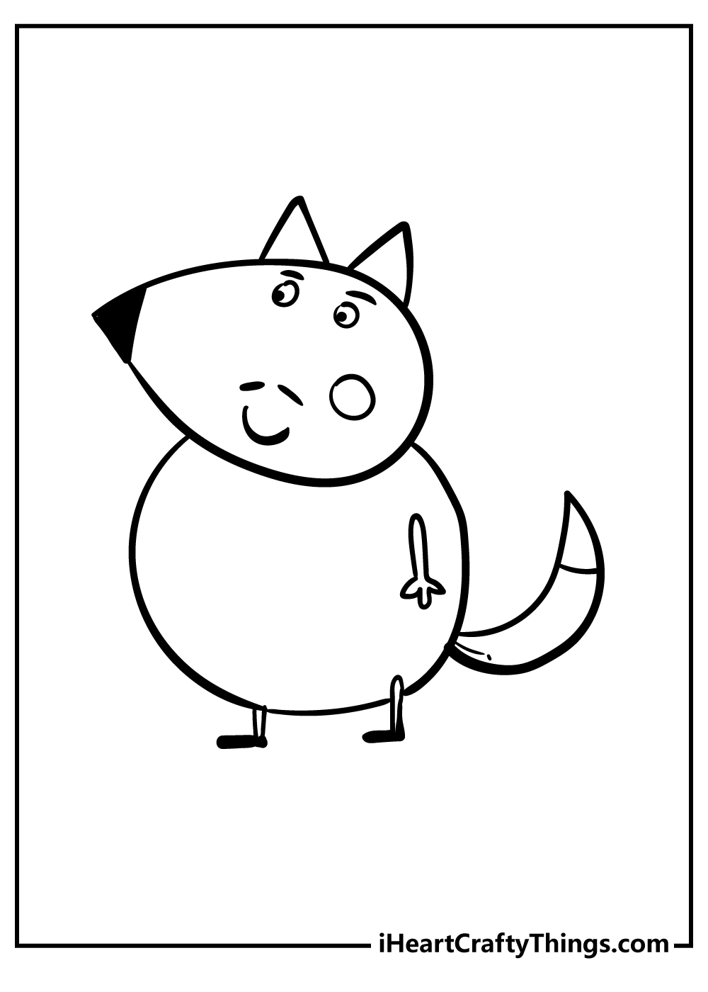 Peppa pig coloring pages free printables