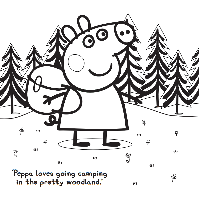 Peppa pig colouring pages blog