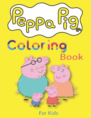 Peppa pig coloring book for kids high