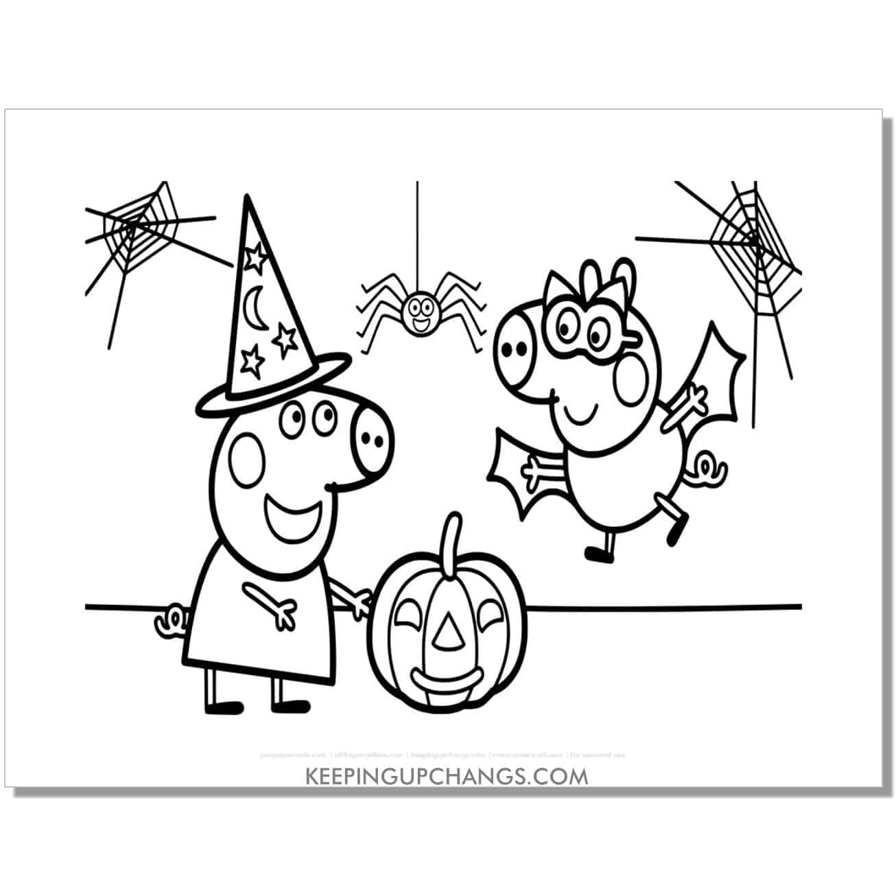 Free peppa the pig coloring pages sheets popular printables