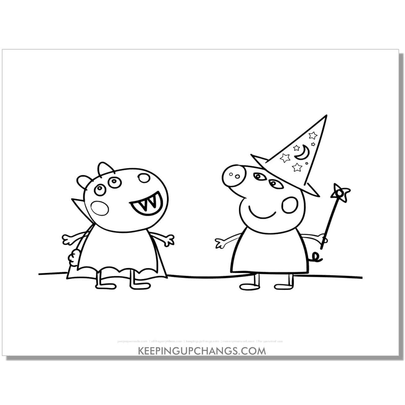 Free peppa the pig coloring pages sheets popular printables