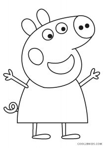 Free printable peppa pig coloring pages for kids