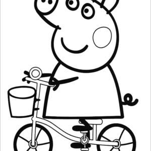 Peppa pig coloring pages printable for free download