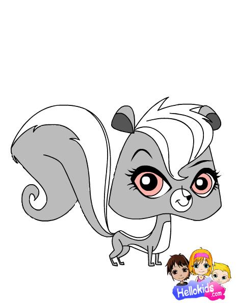 Pepper coloring page