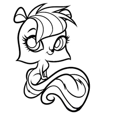 Littlest pet shop coloring pages for kids