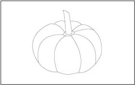 Vegetable coloring and tracing pages