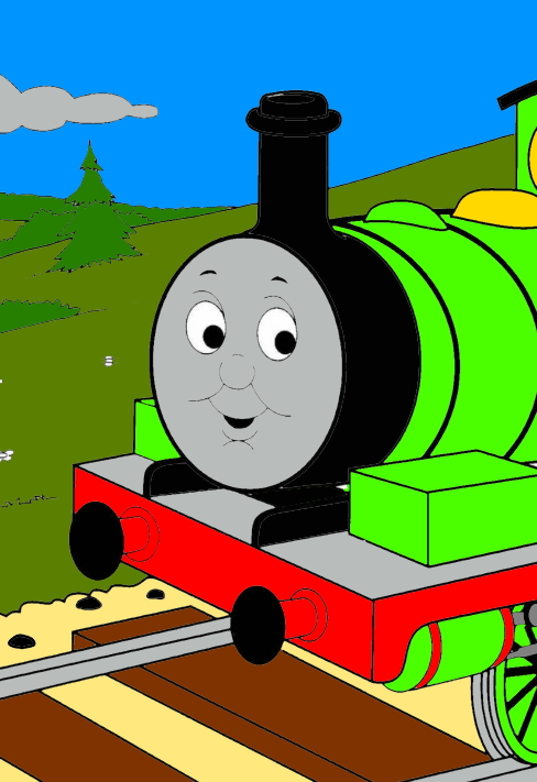My coloring page of percy by jackset on