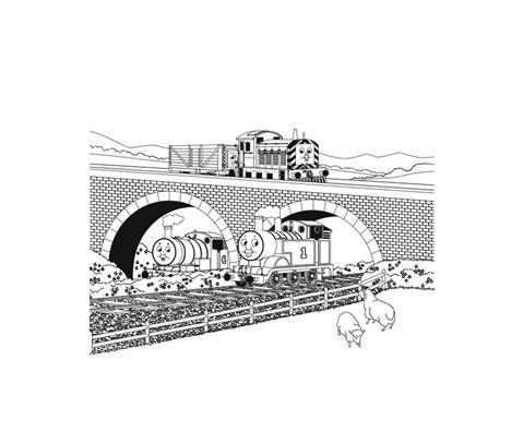 Percy and thomas coloring page thomas friends pages pbs kids sprout