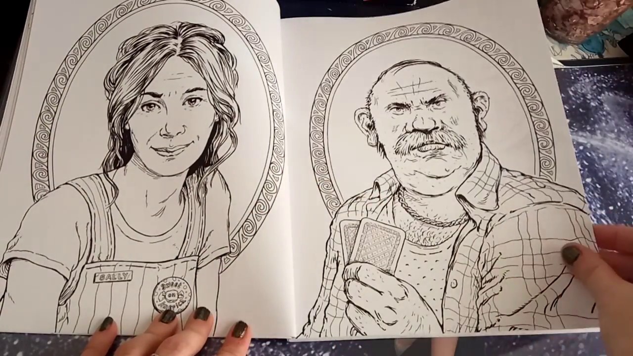 Ð coloring book flipthrough