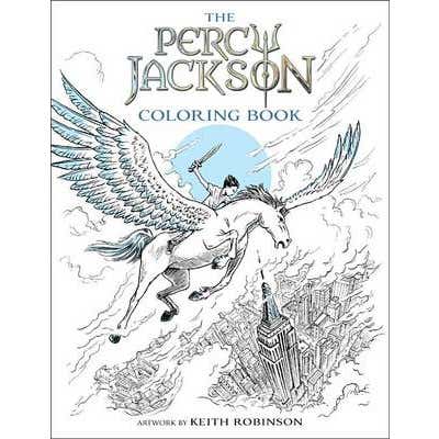 Percy jackson and the olympians the percy jackson coloring book percy jackson and the olympians