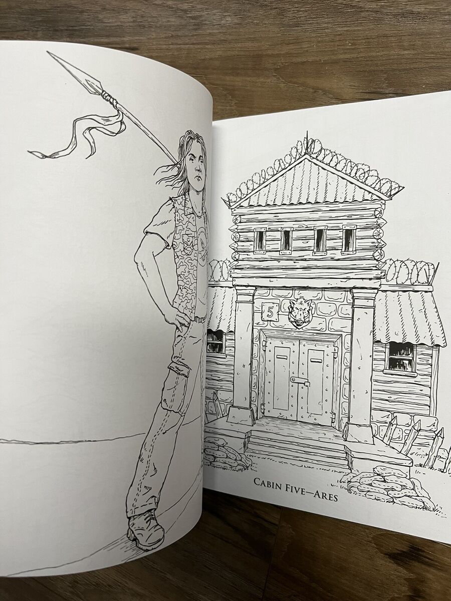Rare brand new percy jackson and the olympians the percy jackson coloring book