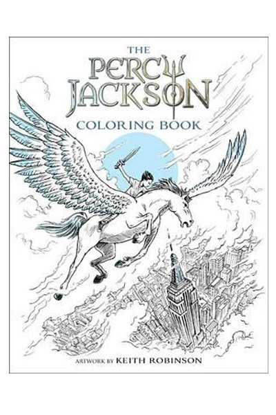 Percy jackson and the olympians the percy jackson coloring book
