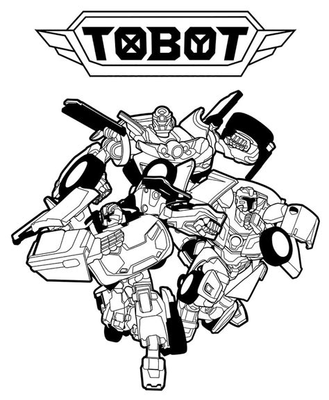 Thq tobot colouring