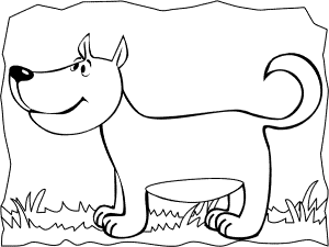 Dogs coloring pages and printable activities