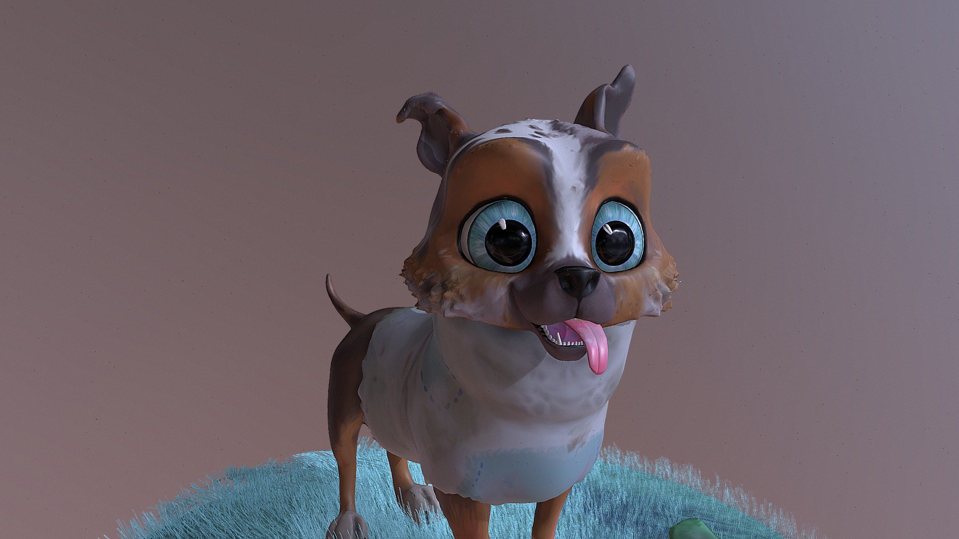 Puss in boots perrito fan art