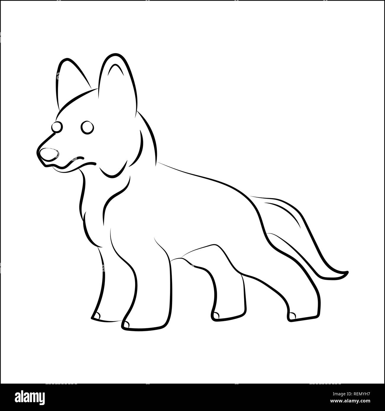 Dog drawing fotografãas e imãgen de alta roluciãn
