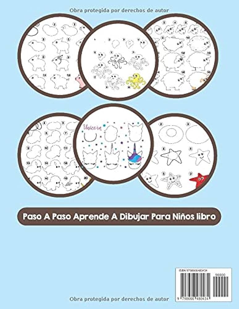 O dibujar animales para niãos o dibujar paso a paso fãcil para los niãos pãginas cãmo dibujar perros gatos caballos y otros animales spanish edition james rachid books